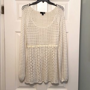 Sparkly knit sweater